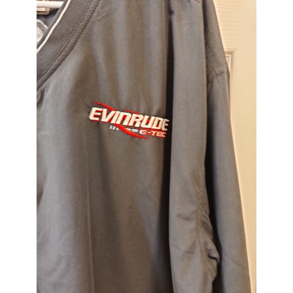 Evinrude E-TEC Outboard Windbreaker Pullover Size XL-Boat Motor - Picture 3 of 6